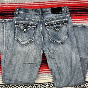 Buffalo David Bitton "Rob" Wide Leg Jeans Size 34